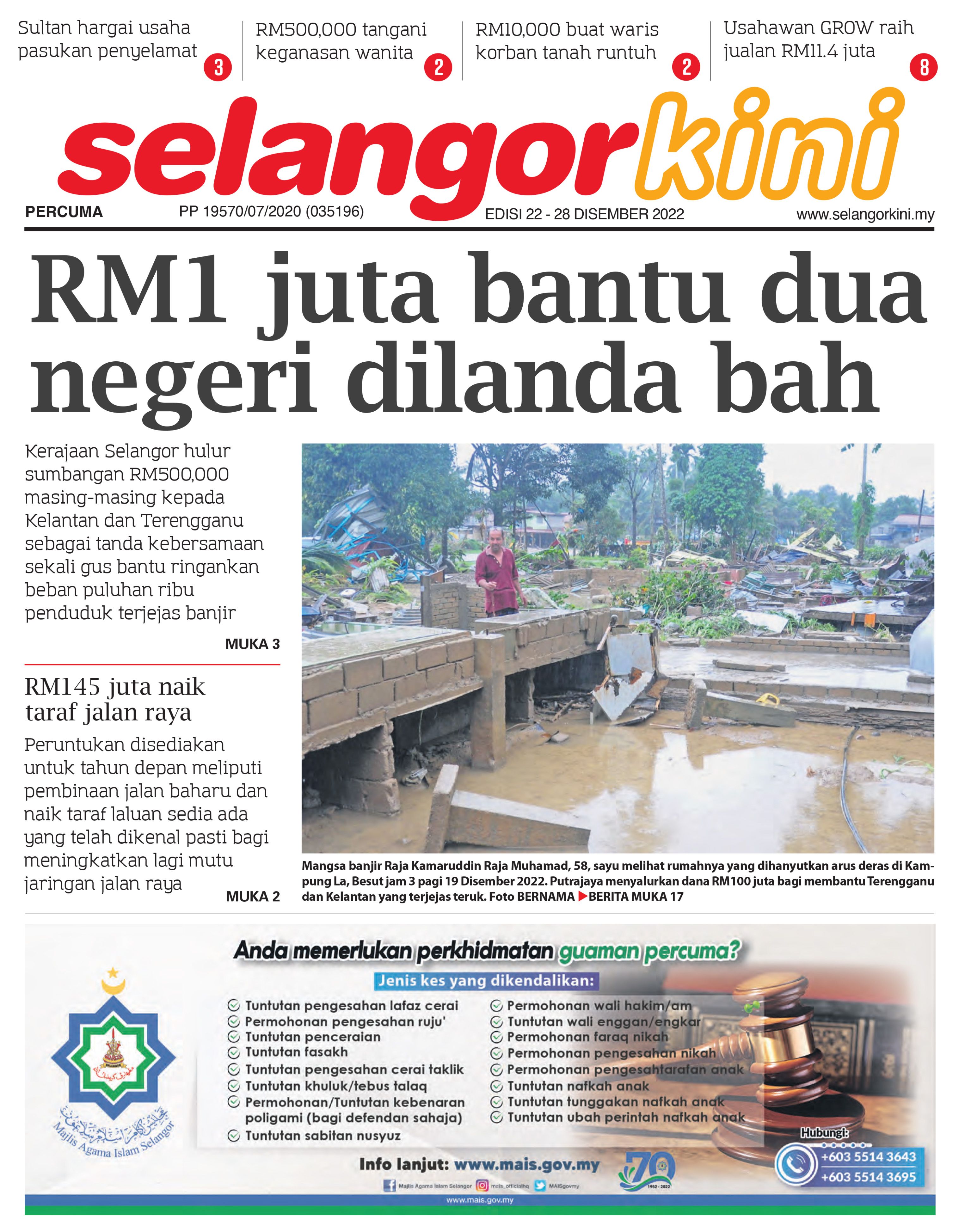 Selangorkini 22 - 28 Disember 2022