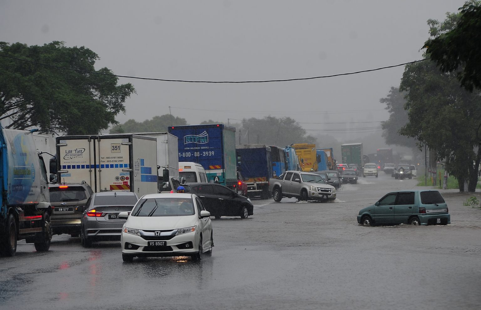 JPS: Risiko banjir kilat di Selangor, lima negeri dalam tempoh 24 jam