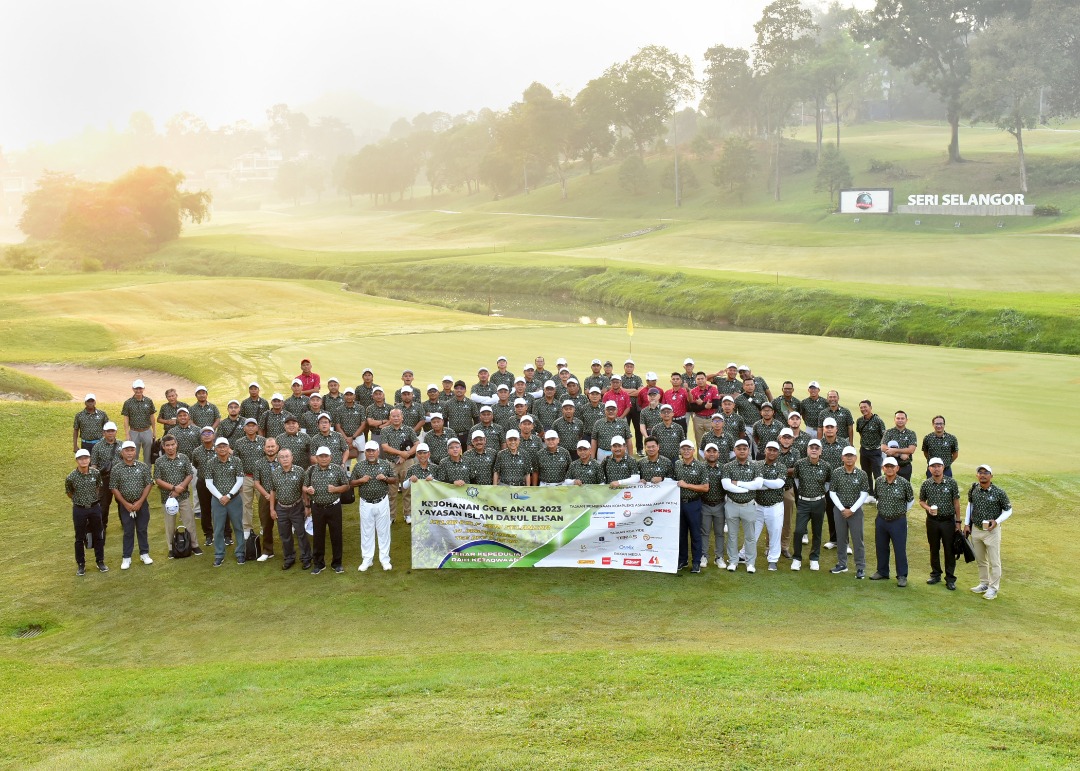 Yide kumpul lebih RM400,000 sempena golf amal, dana bina asrama anak yatim