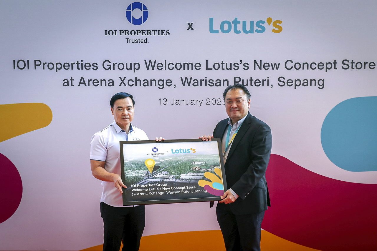 Lotus to unveil new concept store at IOI's Arena XChange in Sepang