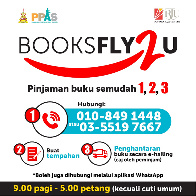 PPAS: Khidmat pinjam buku BooksFly2U terus beroperasi, mudahkan peminjam