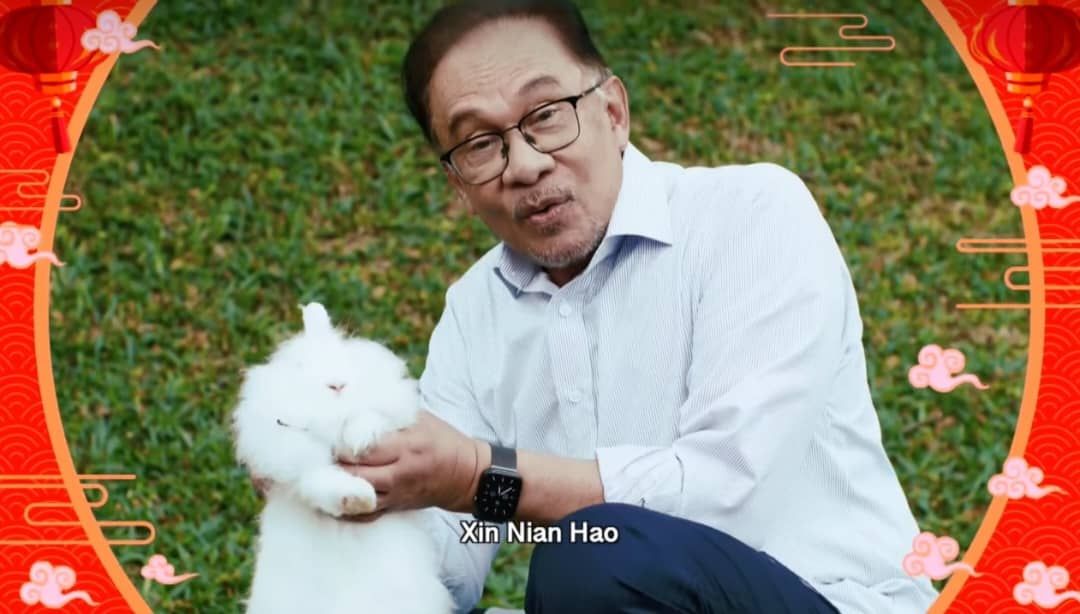 PM ucap selamat Tahun Baharu Cina, tampil dengan kisah arnab