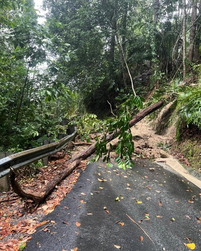 Kawasan peranginan Bukit Larut ditutup akibat tanah runtuh