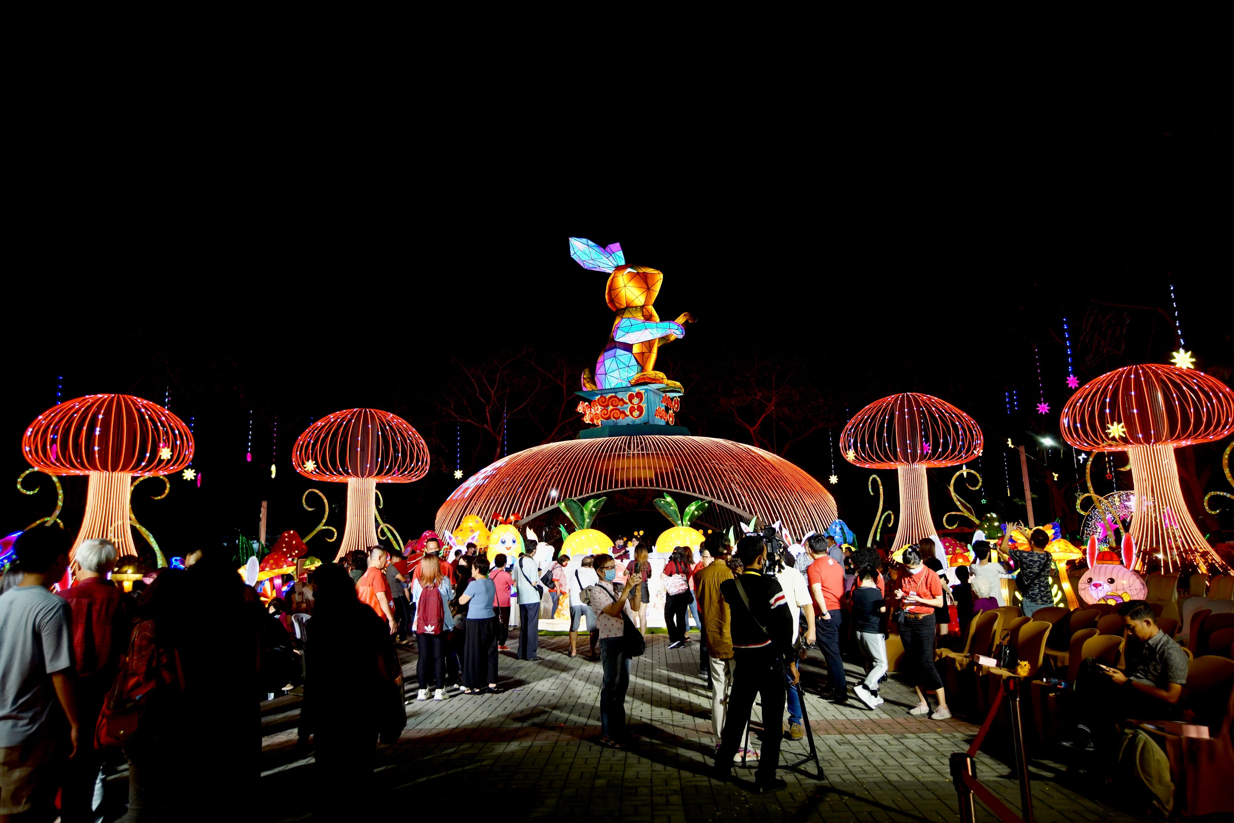 东禅寺灯会19日亮灯迎兔年 相约幸福村赏灯赏花