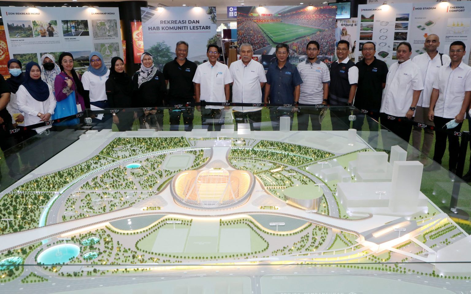 莎阿南体育馆设计图 即起展示征询民意