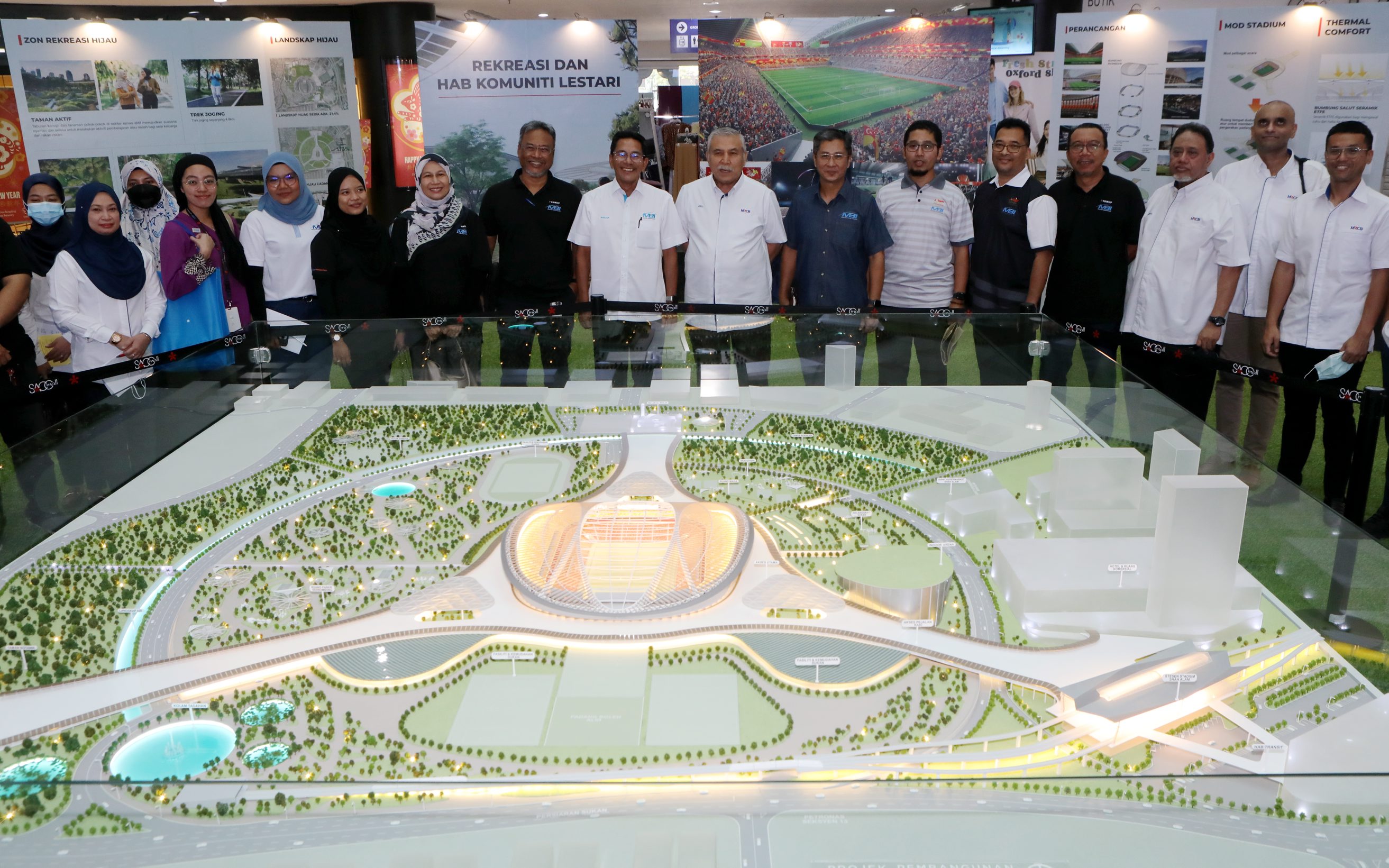 Pembinaan Kompleks Sukan Shah Alam, orang ramai diajak hadir kongsi idea