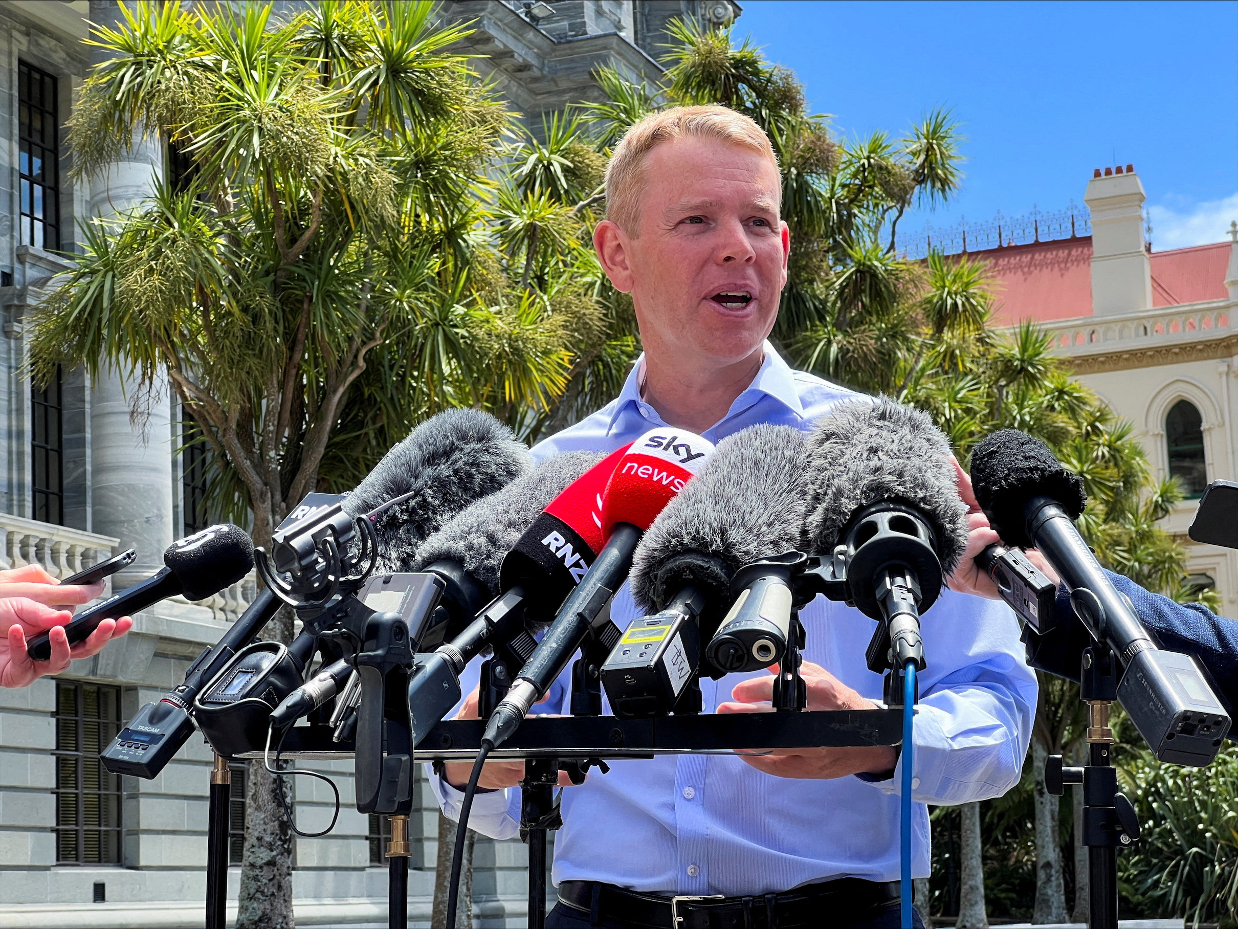 Chris Hipkins sworn in as New Zealand Prime Minister