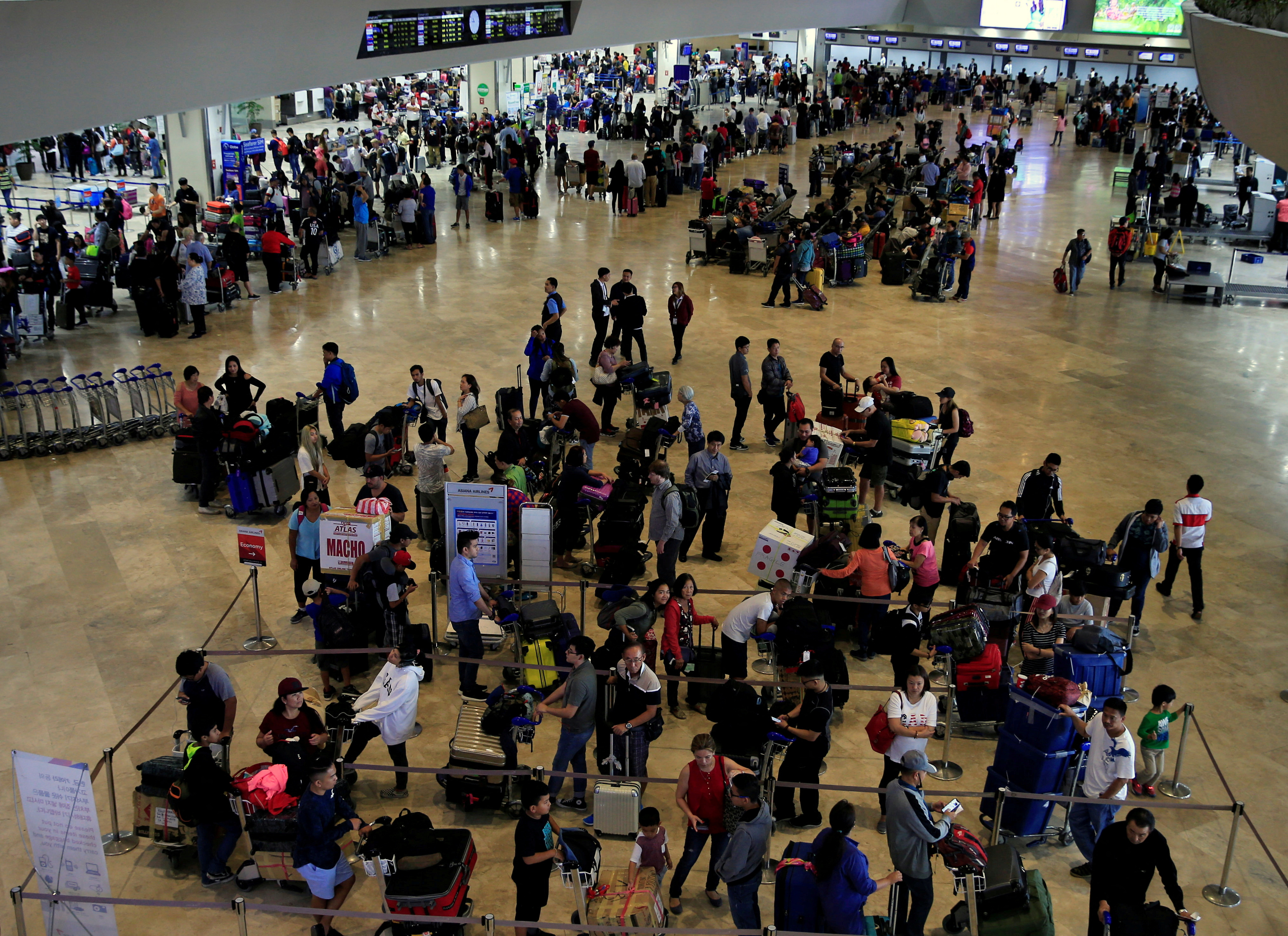 Three days needed for Manila airport operations to return to normal, says Philippines