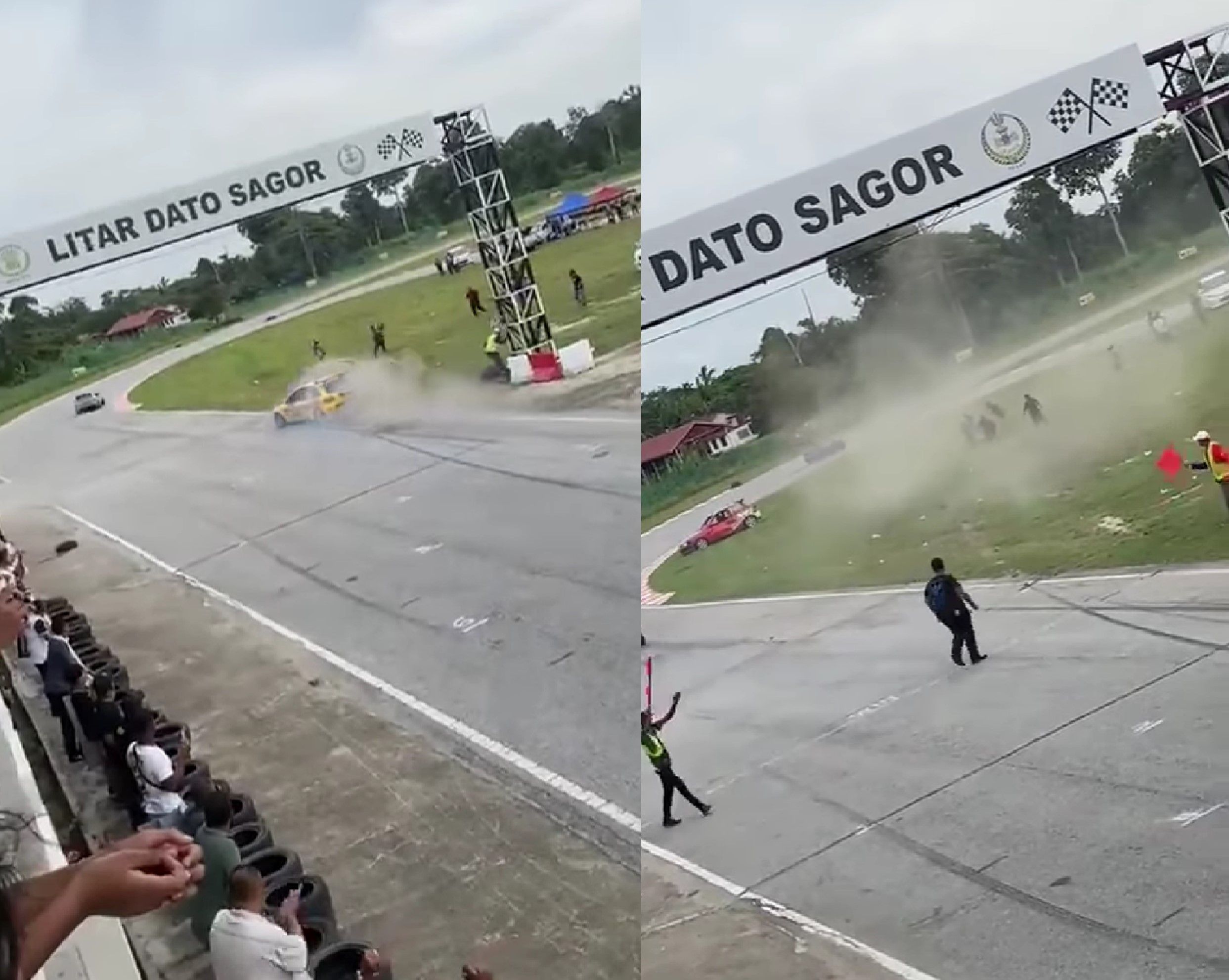 甘榜牙也赛车失控撞死观众 霹州政府研究后续行动