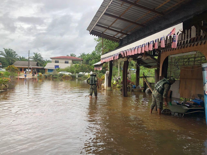 Mangsa banjir di Johor dan Sabah meningkat, Pahang kekal