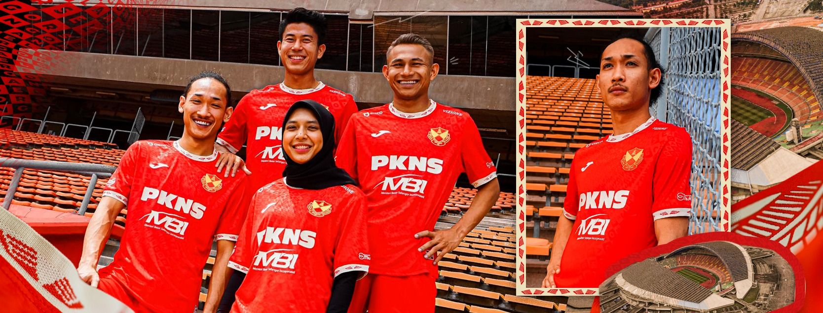 Memori Stadium Shah Alam diabadi pada jersi baharu Selangor FC
