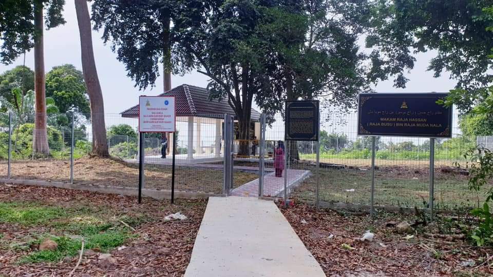 Makam bersejarah Raja Busu di Kuala Lukut siap dibaik pulih