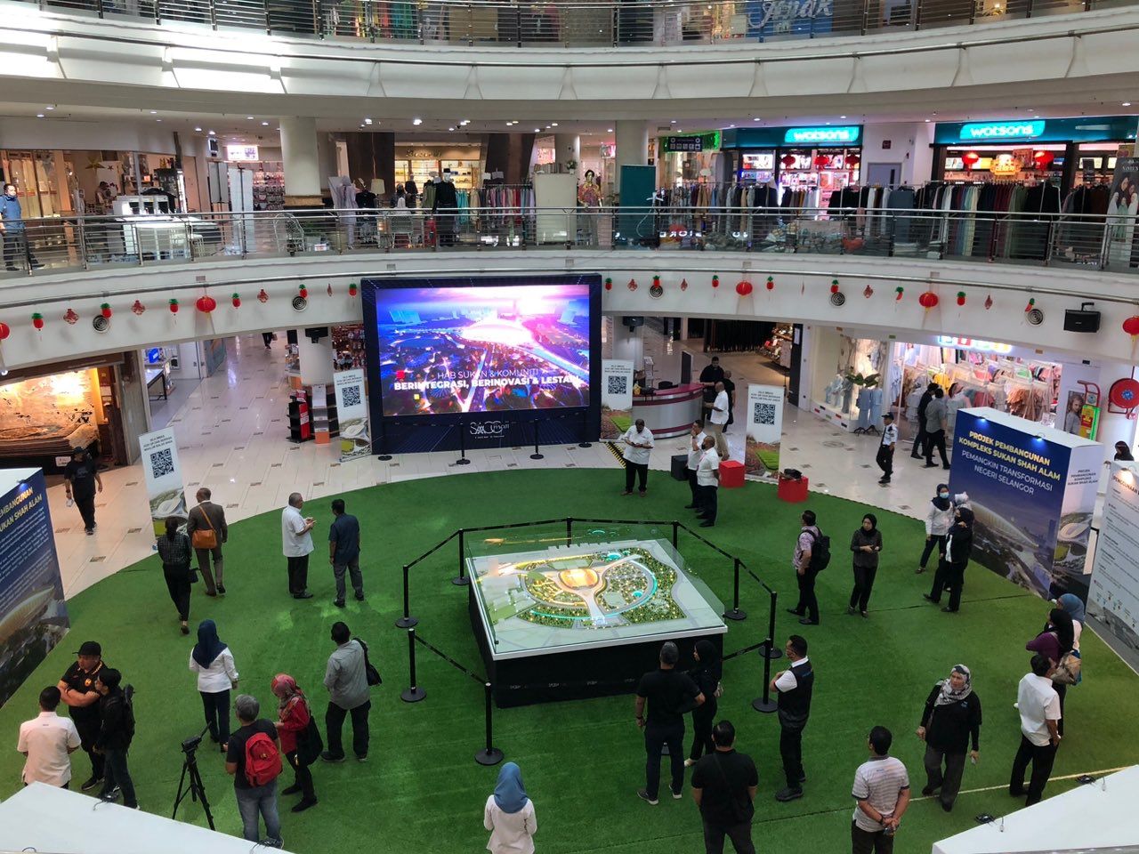 莎阿南体育馆设计展  两天获近百万人关注