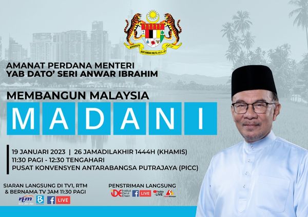 Tonton amanat Anwar esok, MB Selangor antara ahli panel wacana