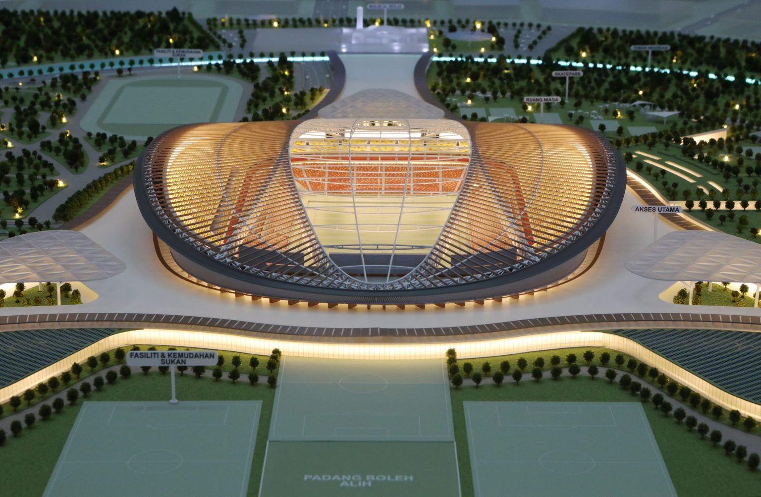 马资源：重建达世界水平   莎阿南体育馆成雪州人骄傲