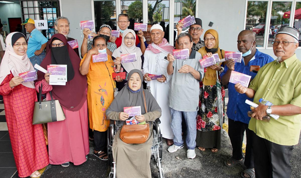 Dapat sambutan, permohonan skim warga emas DUN Batu Tiga meningkat 30 peratus