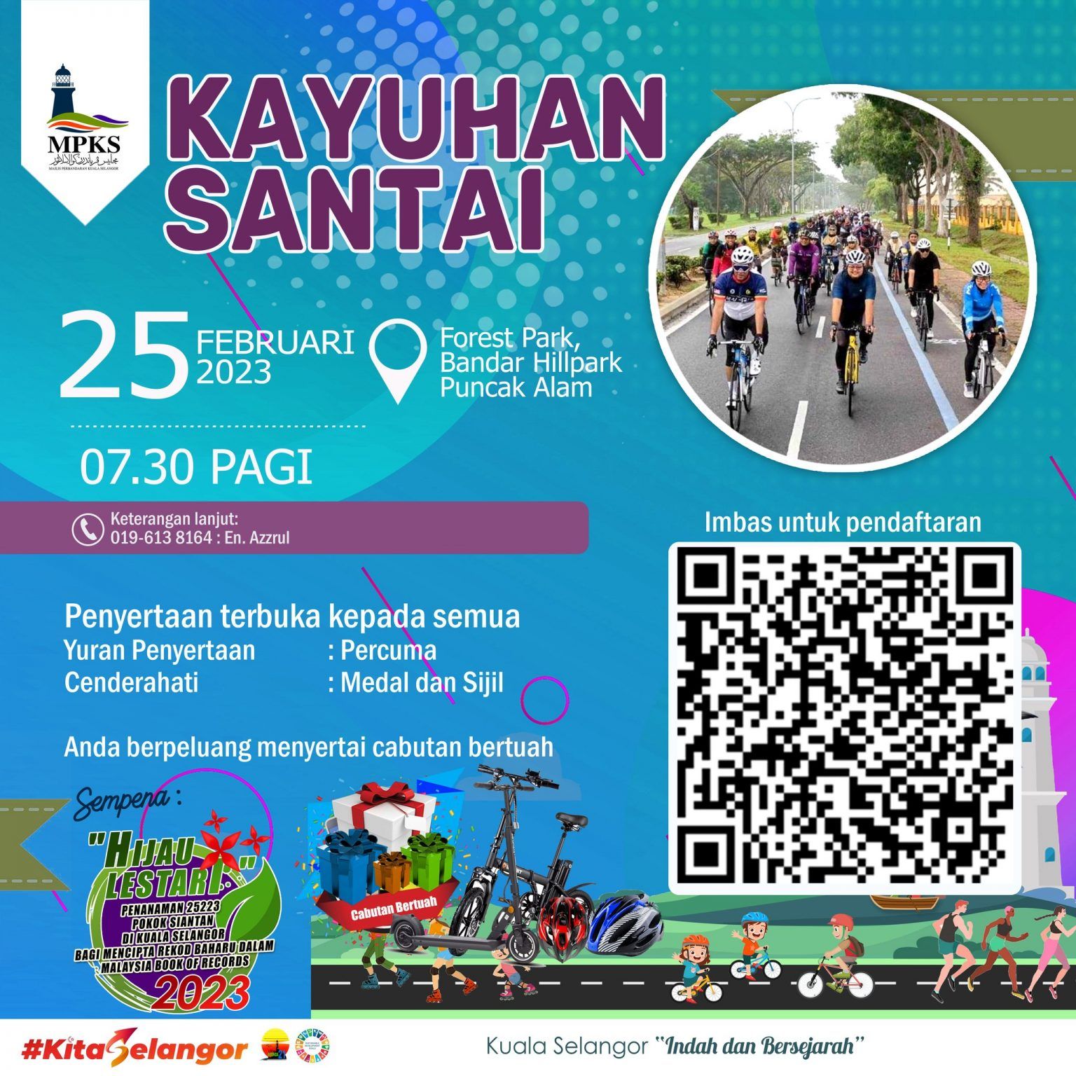 காயூவான் சன்தாய் @ ஹிஜாவ் லெஸ்டாரி நிகழ்வில் பங்கேற்கப் பொதுமக்கள் அழைக்கப்படுகின்றனர்- கோலா சிலாங்கூர் நகராண்மை கழகம்