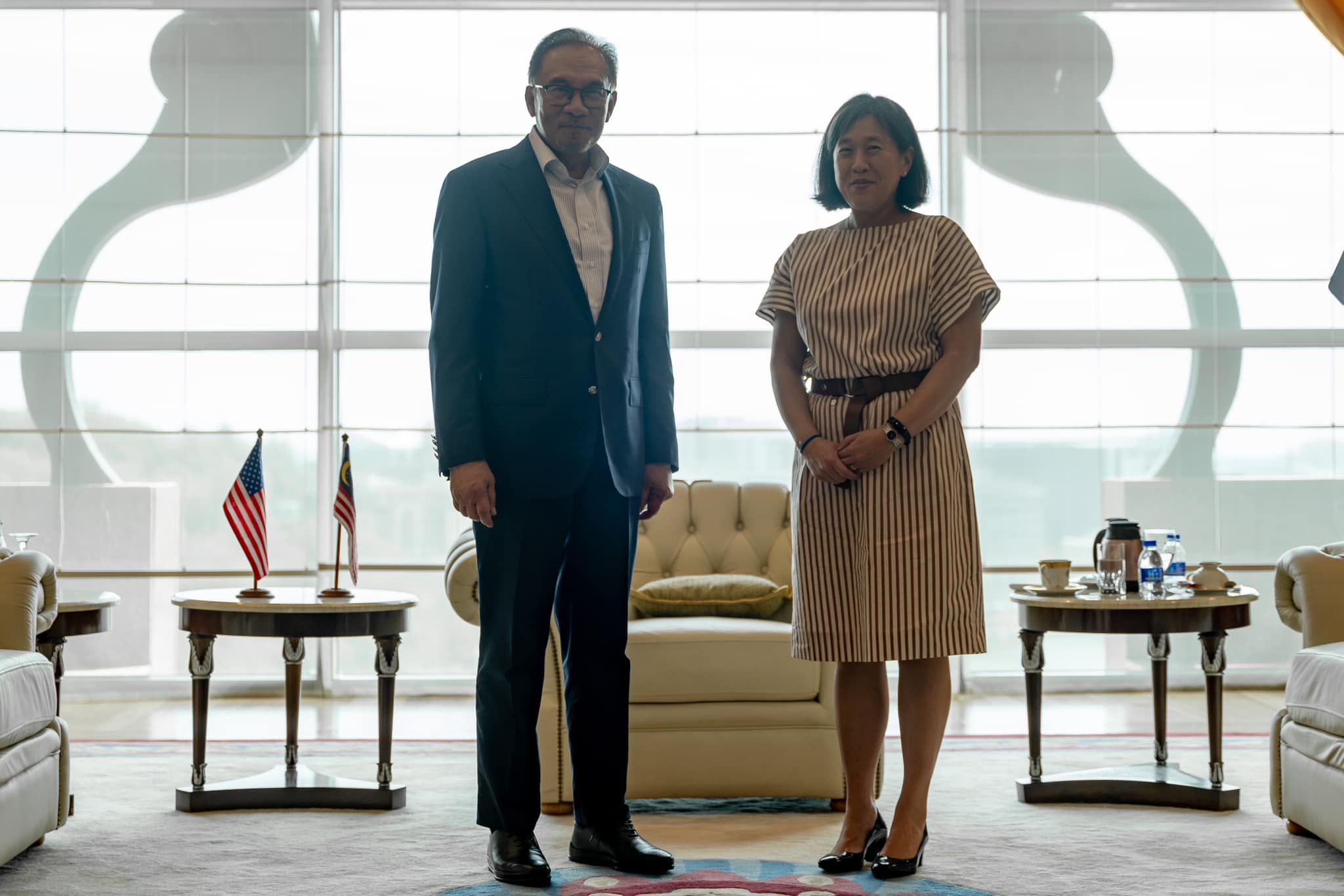 US trade envoy meets PM Anwar in Putrajaya