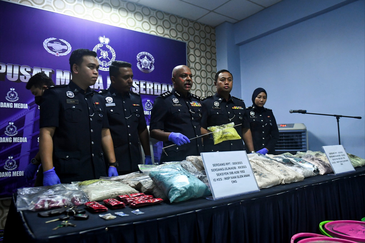 Man arrested on suspicion of trafficking drugs worth RM6.36 mil