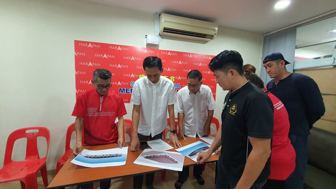 新村巴刹重建惠及沙登人   欧阳捍华吁小贩配合搬迁