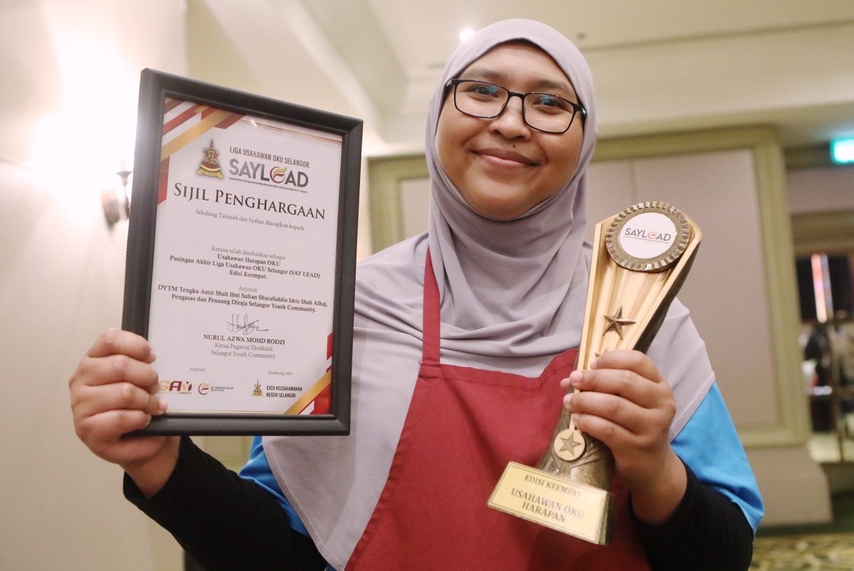 Penghidap bipolar kini usahawan pembersihan berjaya hasil bimbingan SAY