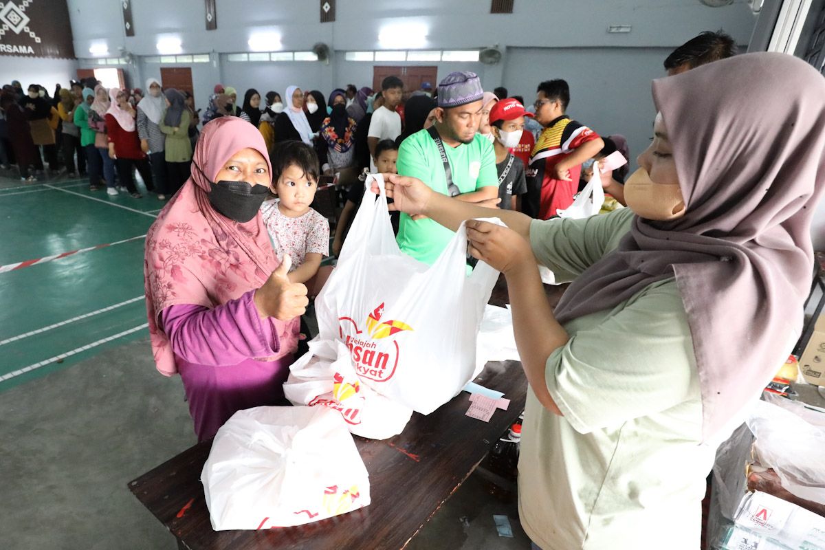 500 ekor ayam habis kurang dua jam di jualan murah DUN Sementa