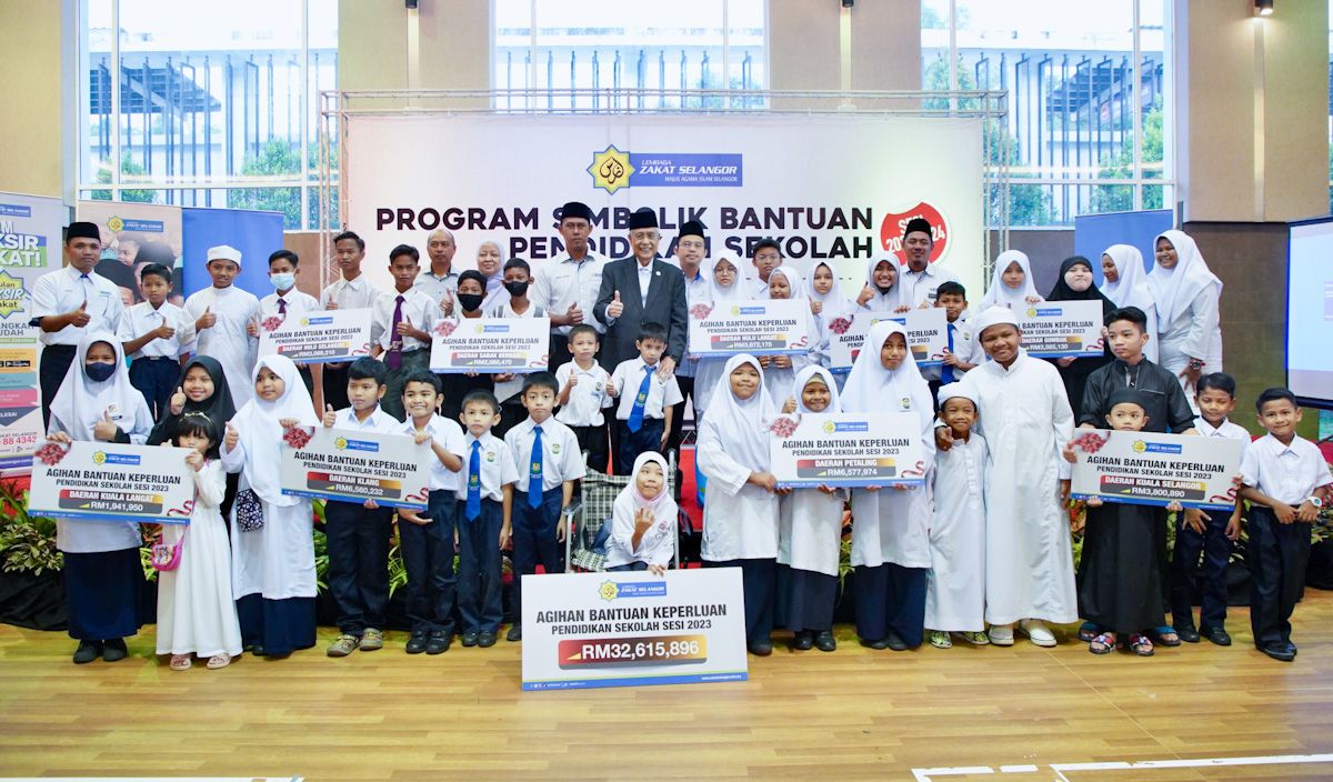LZS peruntuk lebih RM32 juta bantu persekolahan 67,798 pelajar asnaf