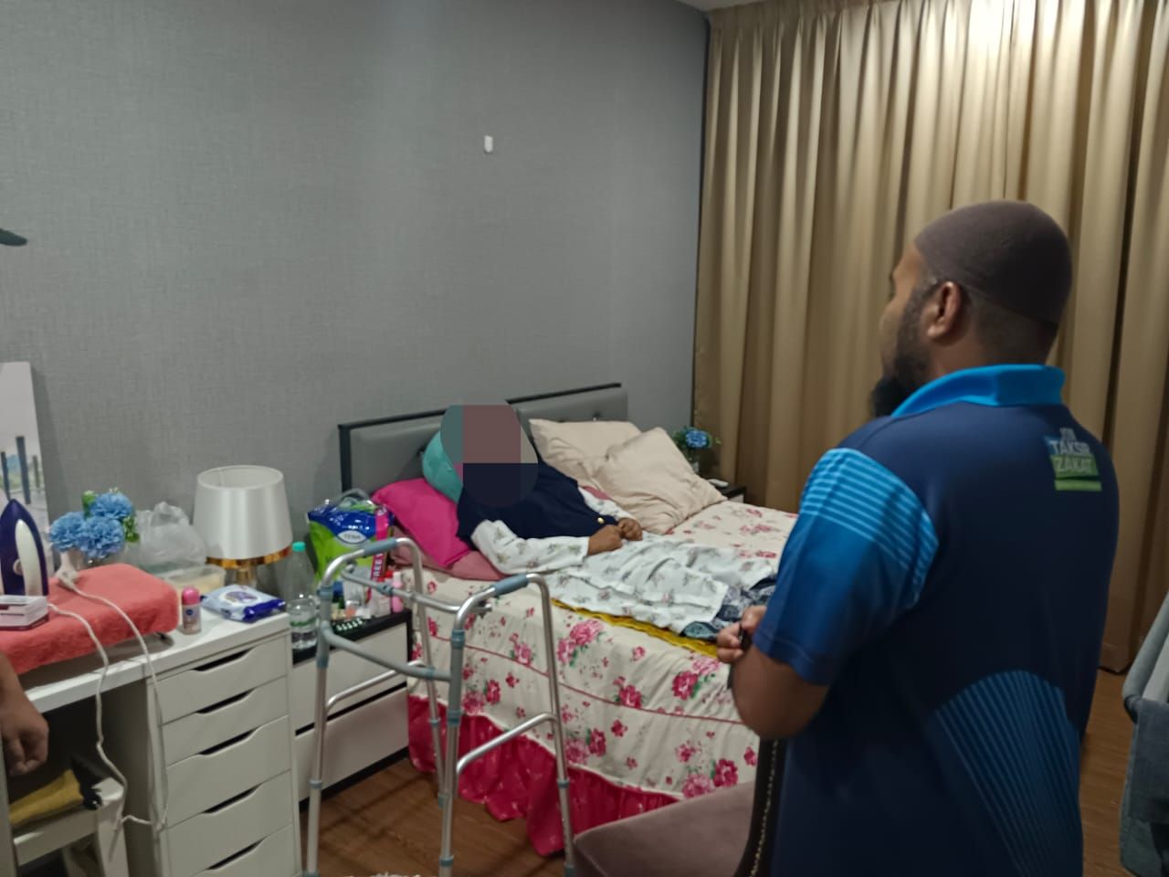 Zakat Selangor bantu biaya kos perubatan ibu diuji barah limfoma tahap empat