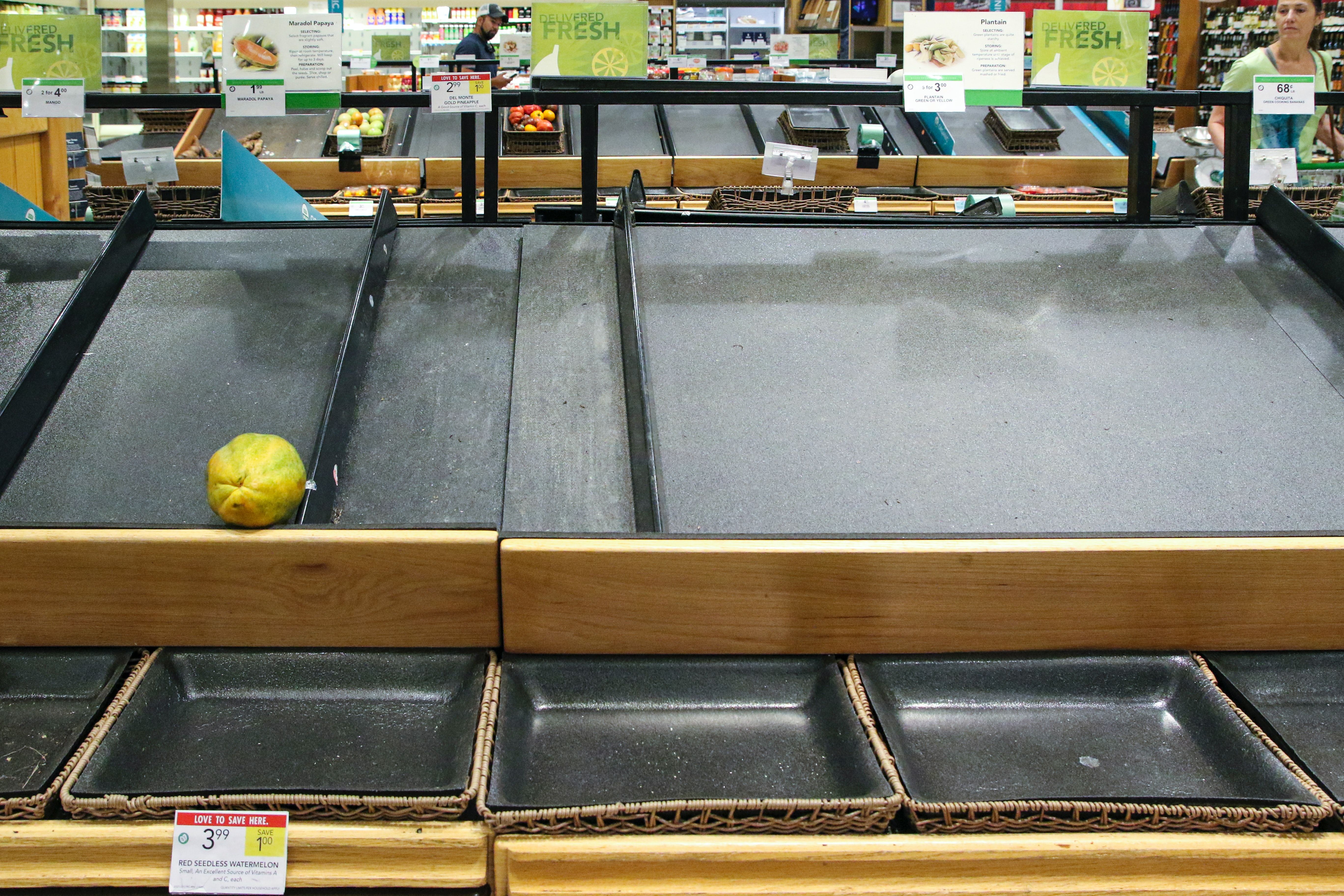 Supermarkets across UK face empty shelves due to supply shortages
