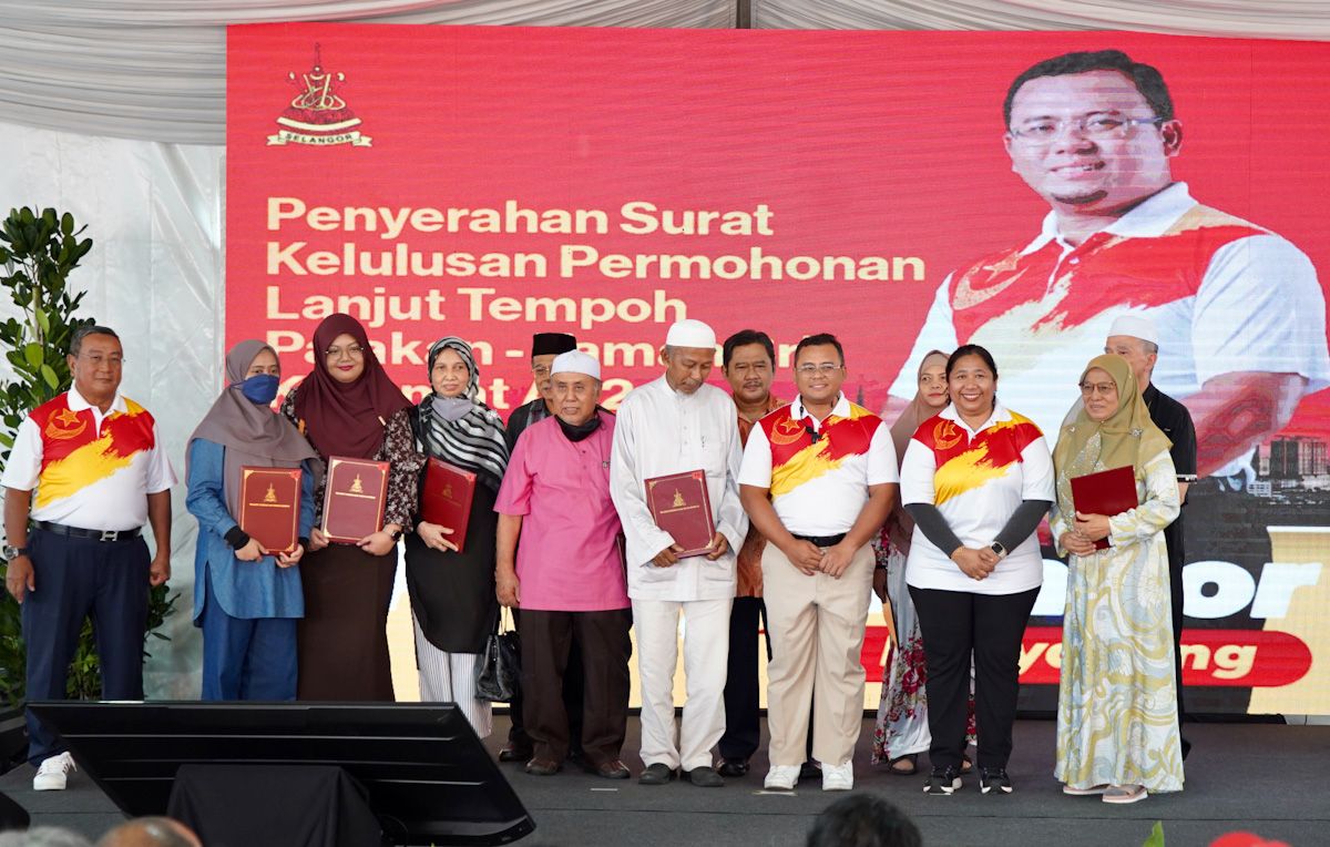 Pesara, waris gembira terima surat kelulusan lanjut tempoh pajakan rumah