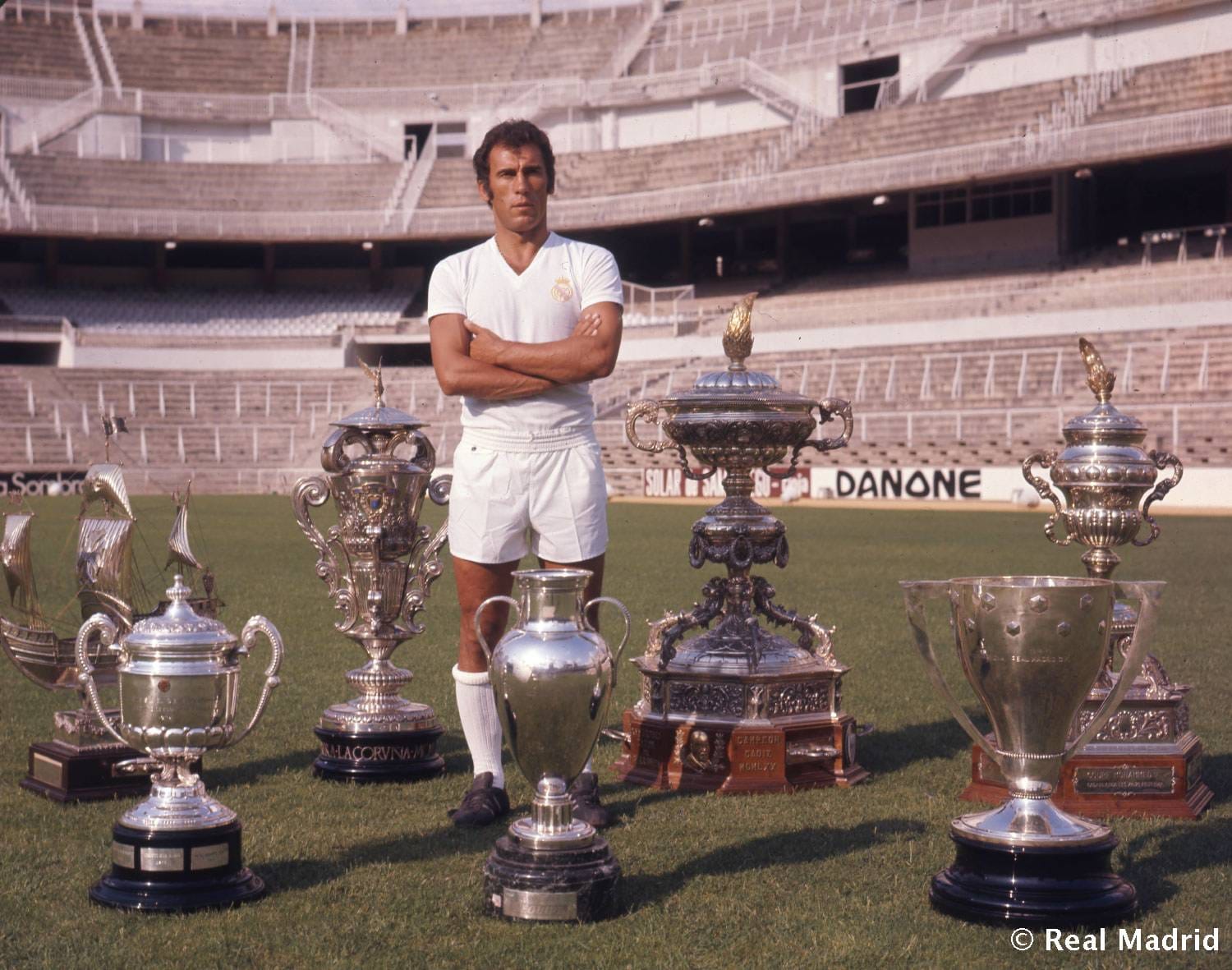 Legenda Real Madrid Amancio Amaro meninggal dunia pada usia 83 tahun