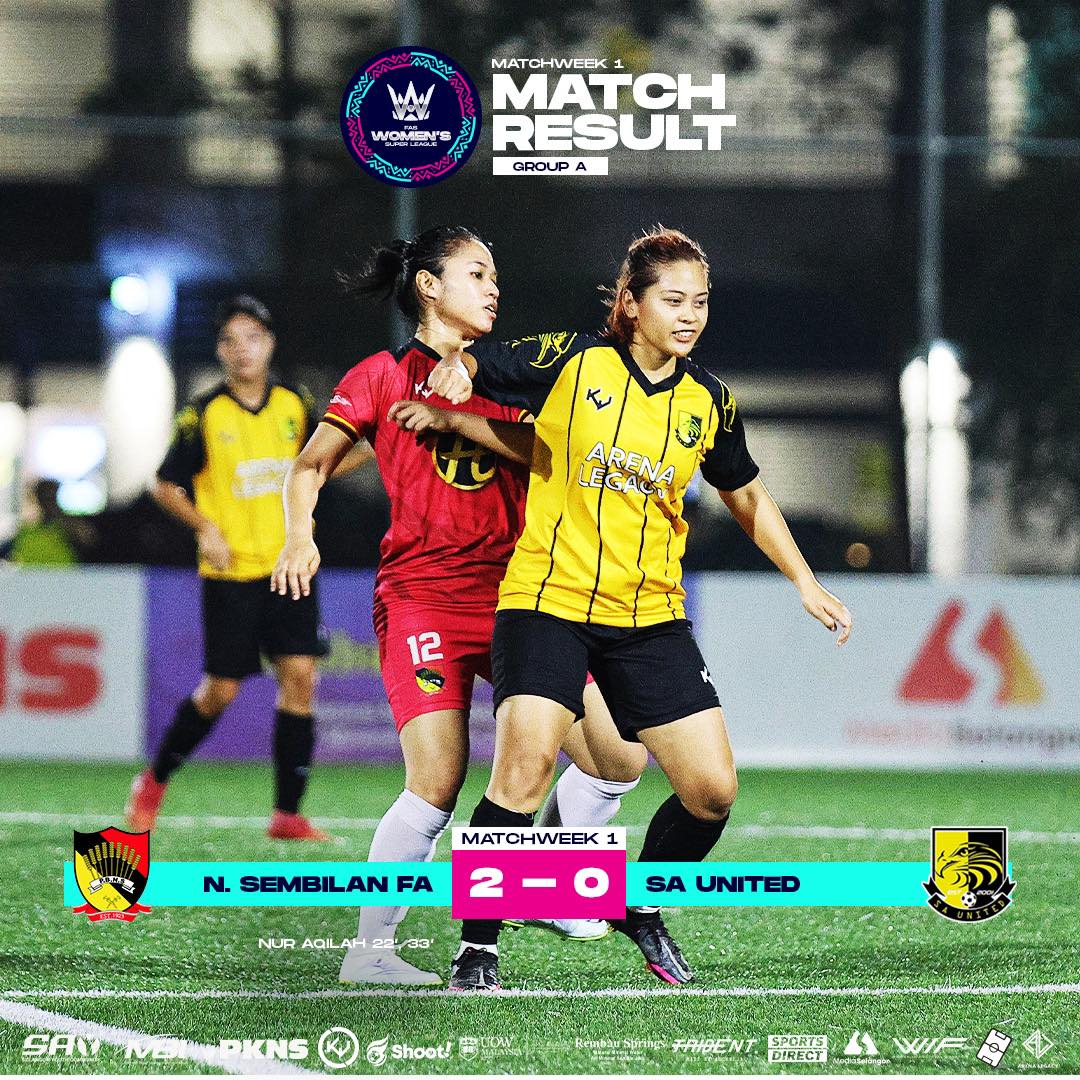 Liga Super Wanita FAS: NSW FC atasi Shah Alam United 2-0