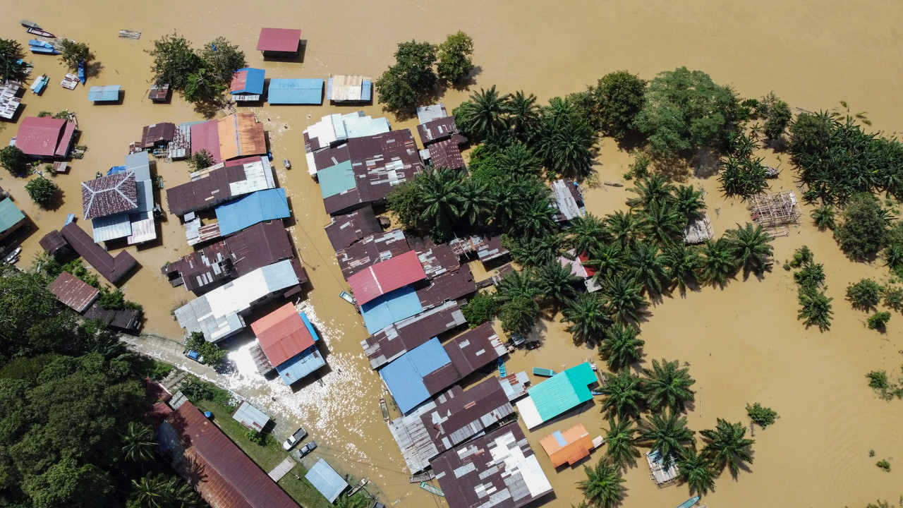 Pulau Pinang dilanda banjir, jumlah mangsa di Johor, Sabah menurun
