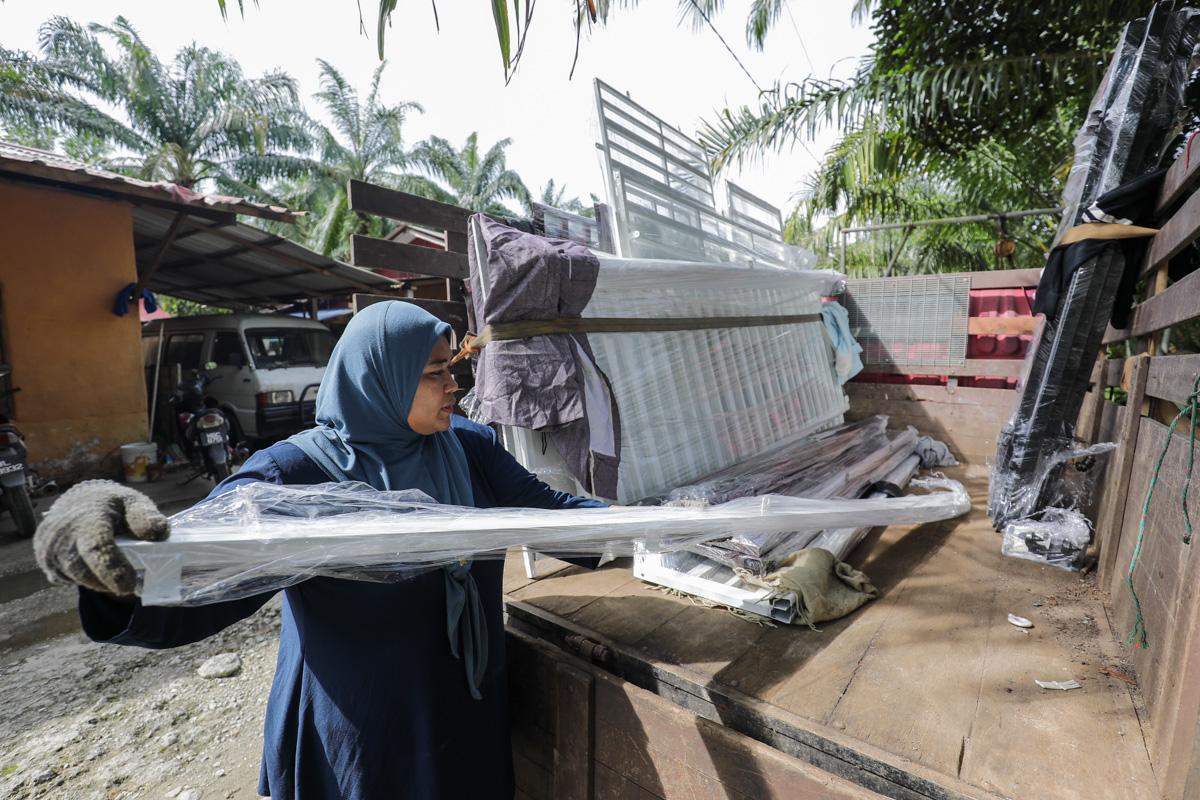 Besi lusuh lubuk rezeki, bekas asnaf gigih sara keluarga