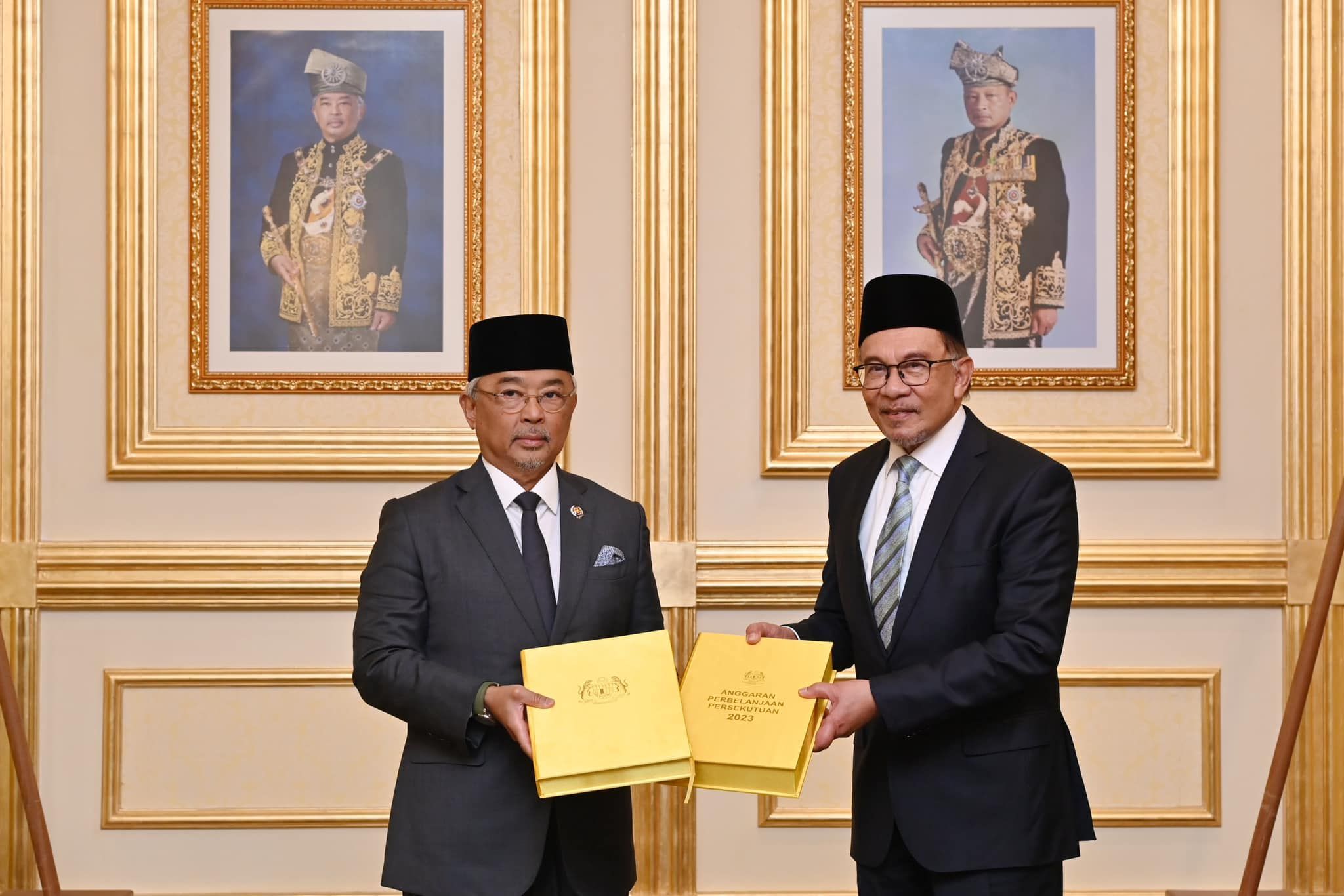 PM Anwar sembah maklum kepada Agong Belanjawan 2023