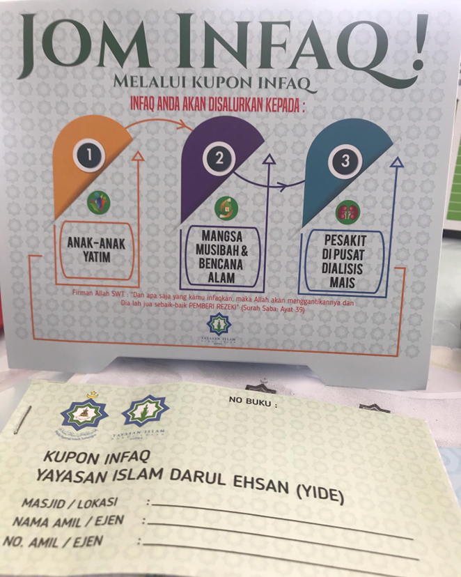 Yide sasar kutipan kupon infaq yatim Ramadan RM2 juta