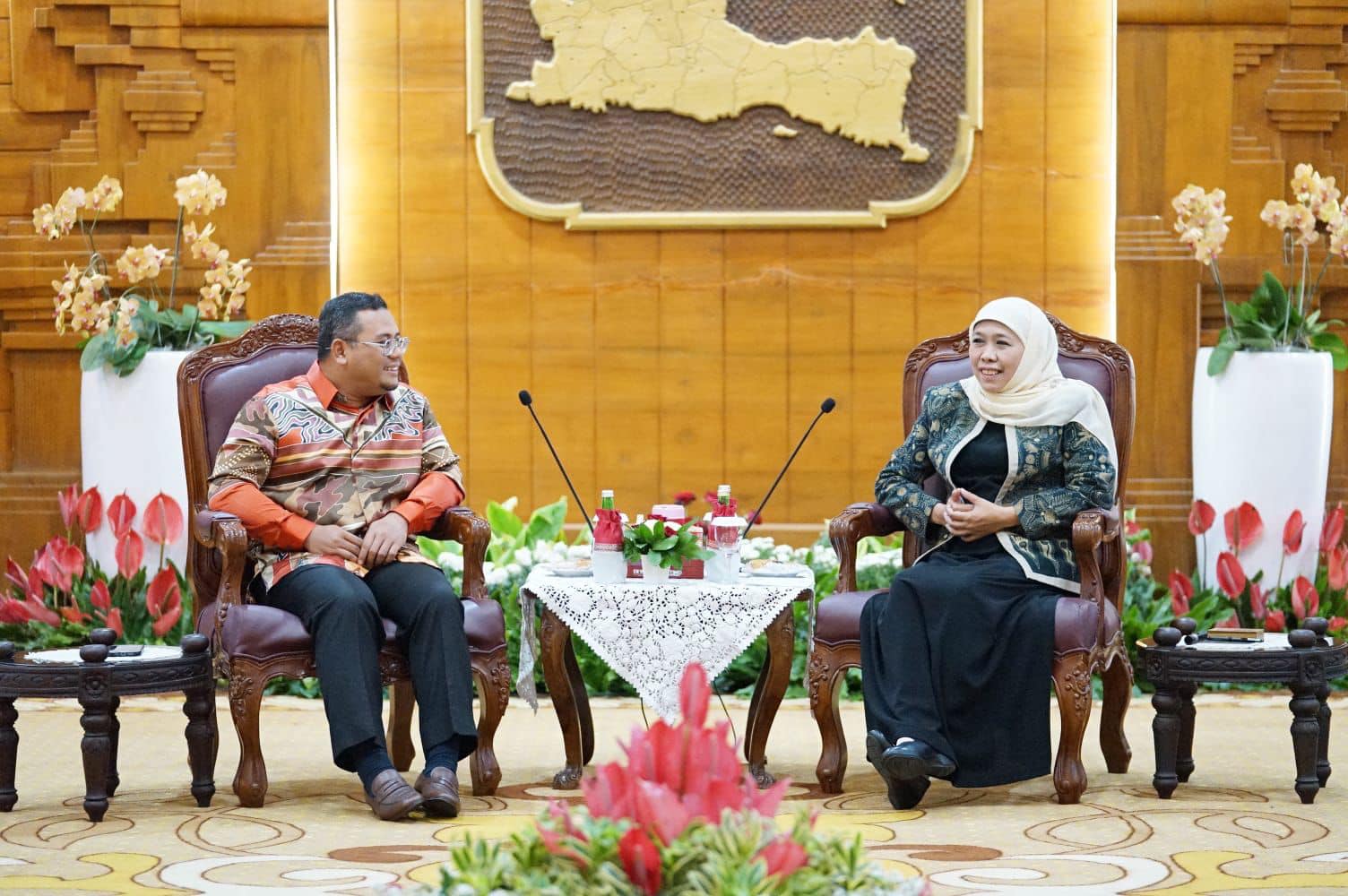 MB bertemu Gabenor Jawa Timur bincang aspek bekalan makanan, pelaburan