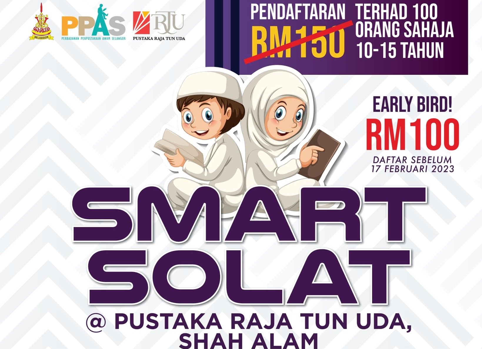 PPAS anjur Smart Solat sempena cuti sekolah, terhad kepada 100 kanak-kanak