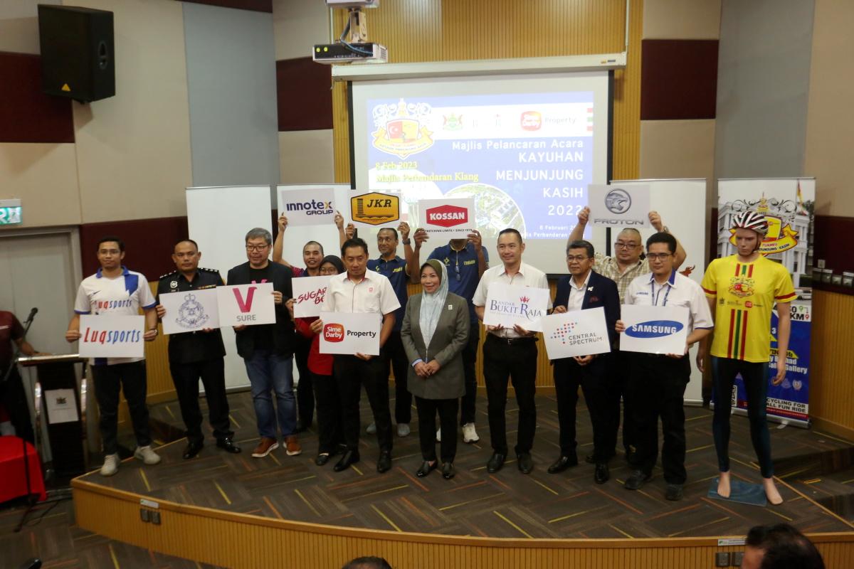 MPK anjur kayuhan santai bersama Raja Muda Selangor sejauh 50km