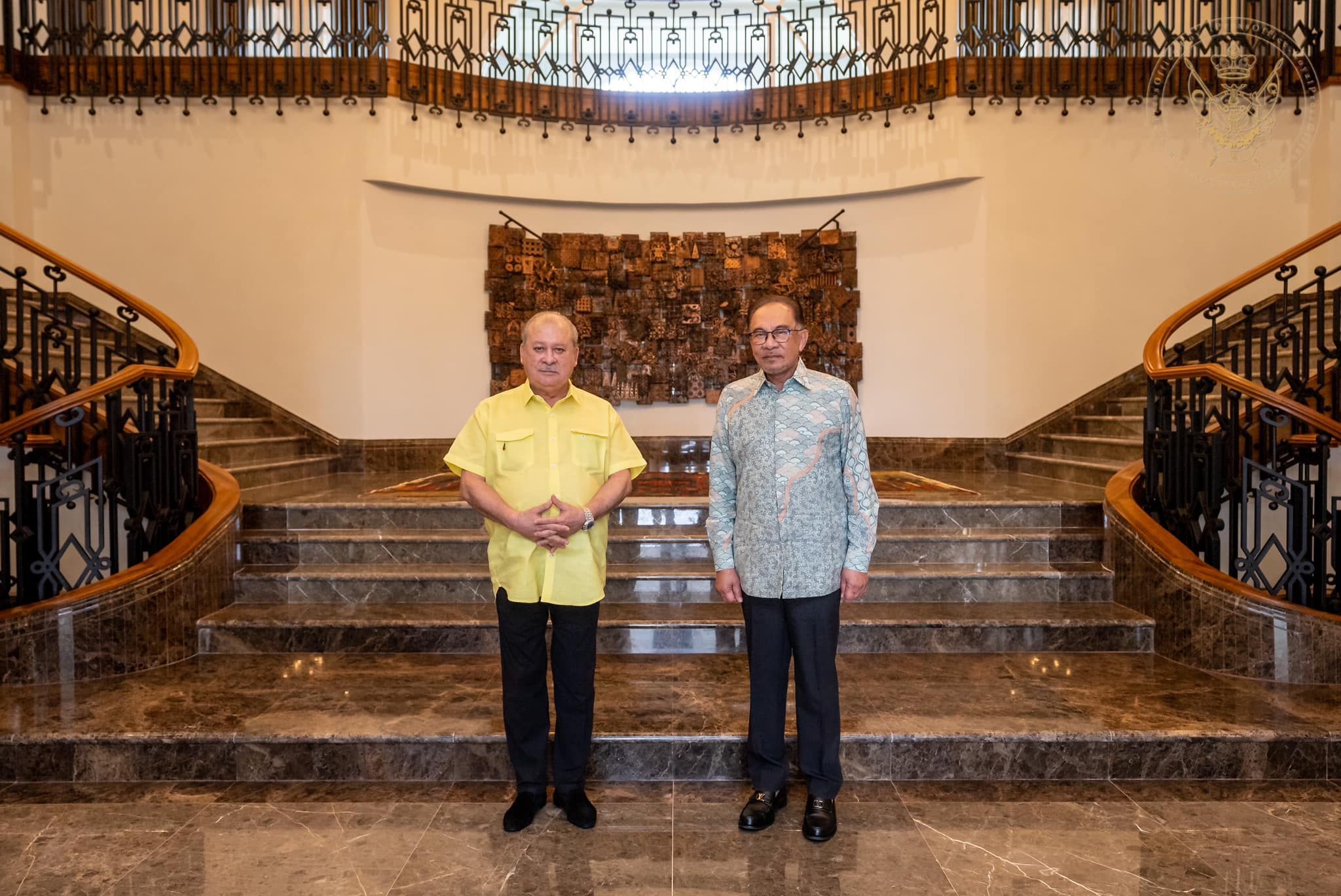 Sultan Johor berkenan berkunjung ke kediaman rasmi PM