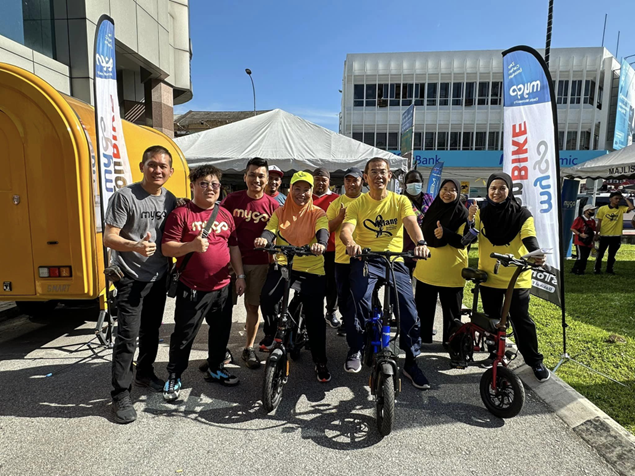 巴生无车日吸引逾500人参与