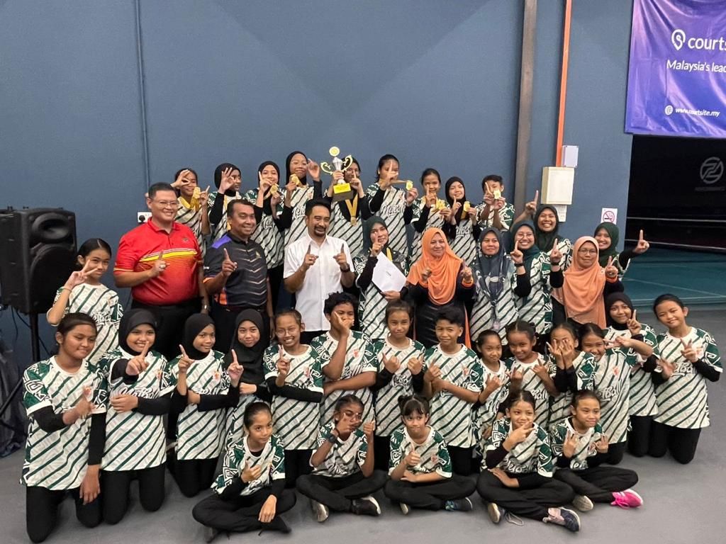 SK (P) Methodist Klang juara bola jaring karnival sukan MSSD Klang