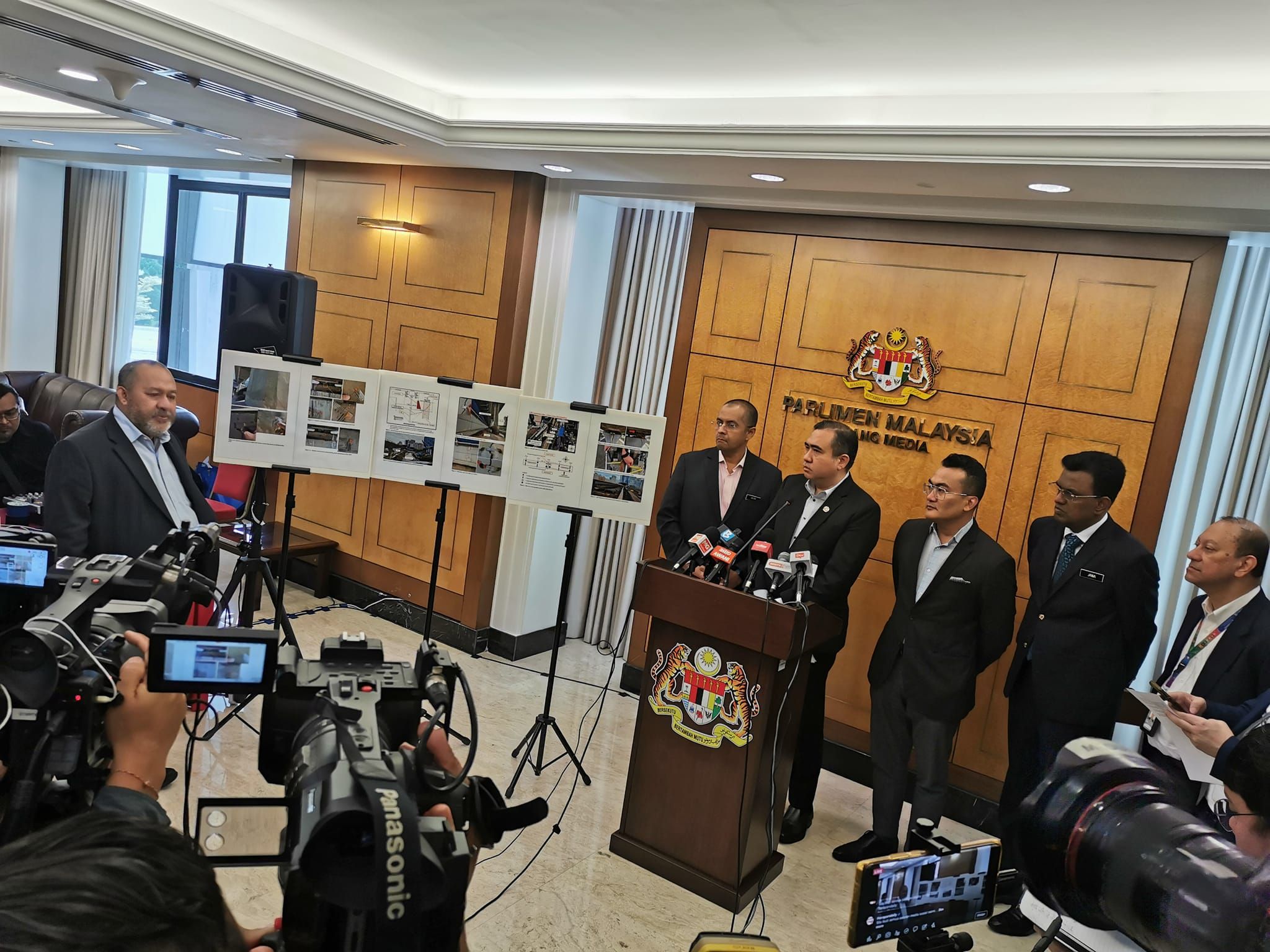 LRT市中心站结构出现裂缝 陆兆福：邻近建筑工程造成