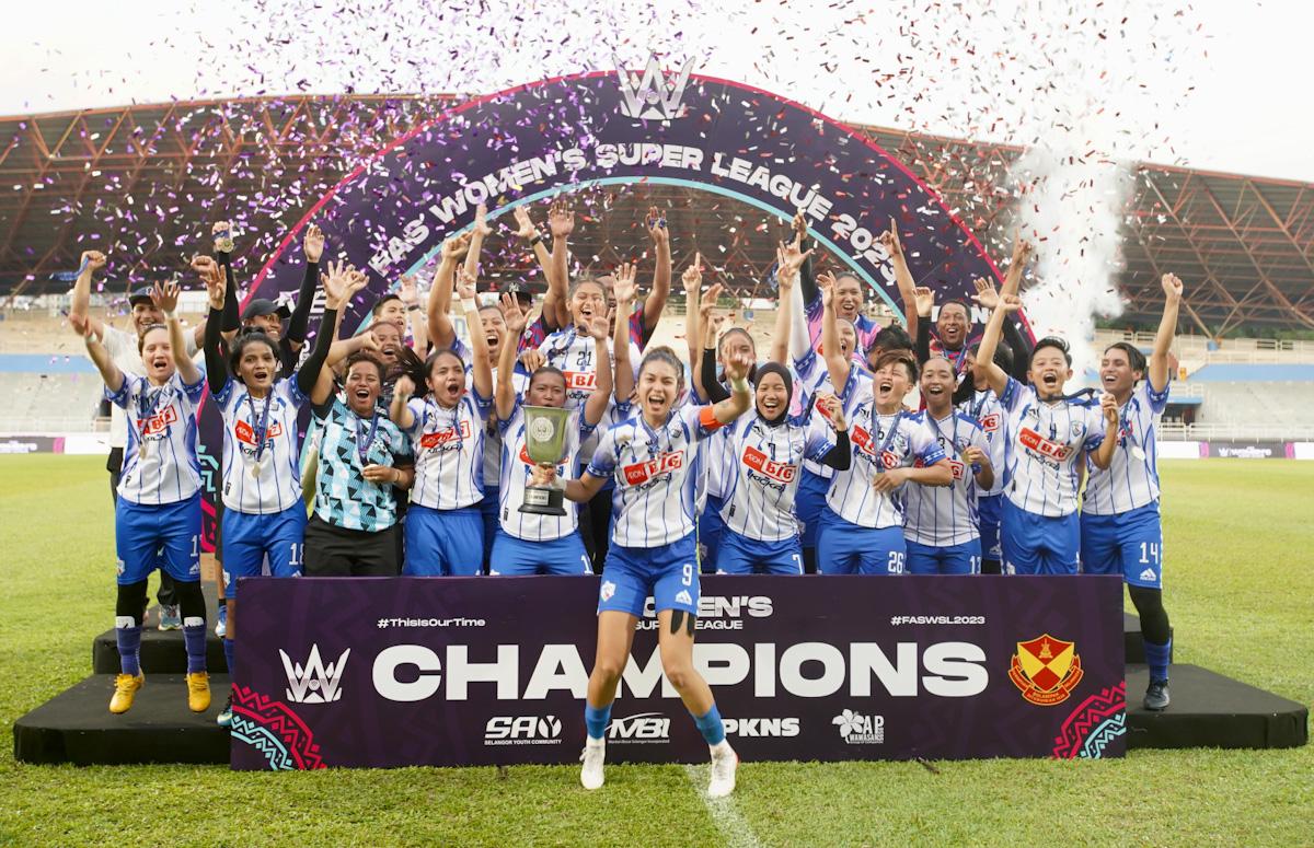 MBSJ FC atasi cabaran UPNM, juarai Liga Super Wanita FAS