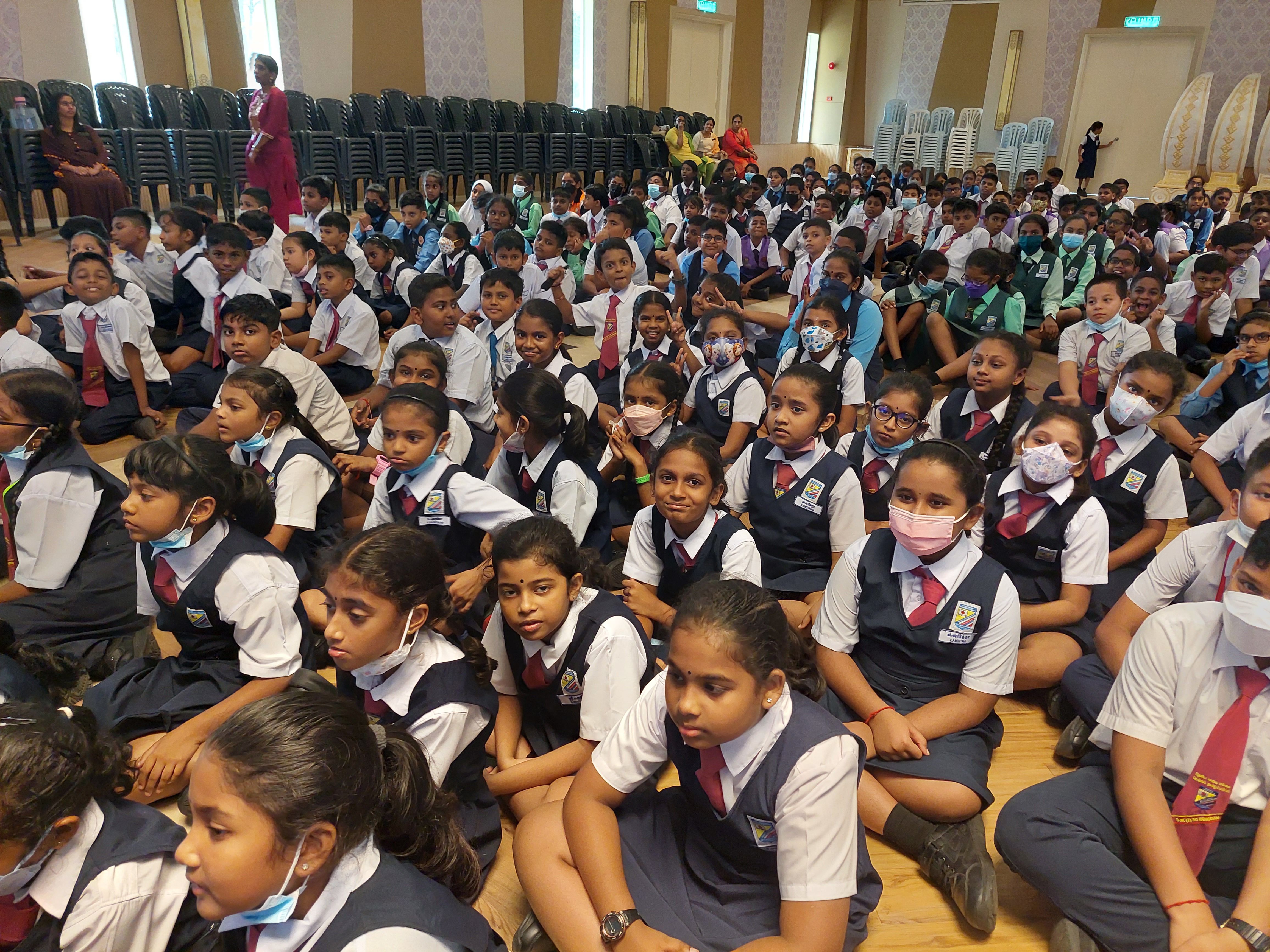 சுங்கை ரெங்கம் தமிழ்ப்பள்ளியில் 115 மாணவர்கள் முதலாம் வகுப்பில் சேர்ந்தனர்