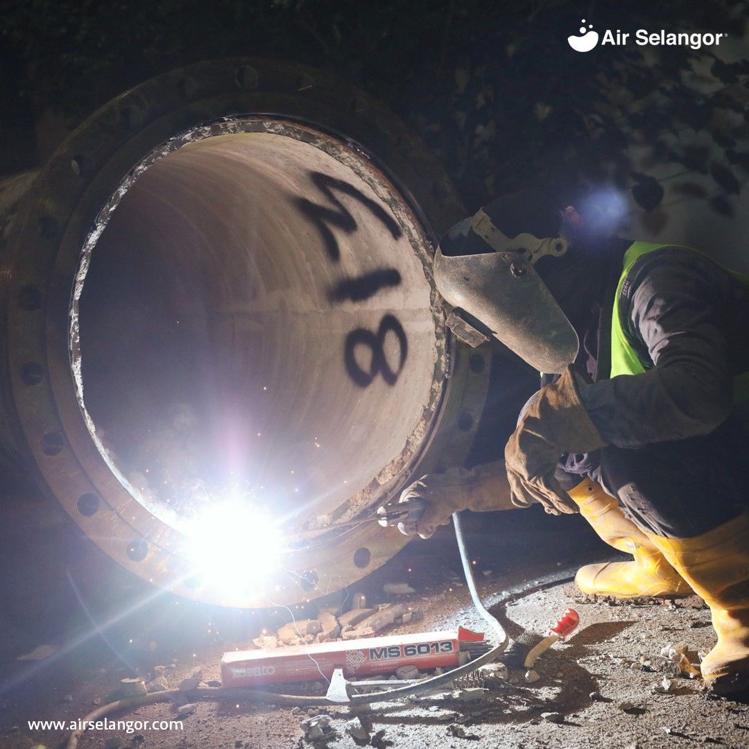 莎阿南.巴生55区水供 今早6时已全面恢复