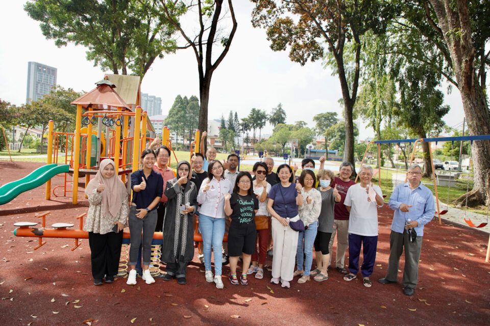 灵市厅提升SS20北区公园    市民今后可安心运动