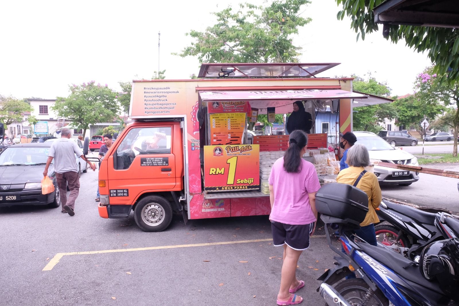 Jualan pau makin laris sejak dibenar tumpang niaga di Jelajah Ehsan Rakyat