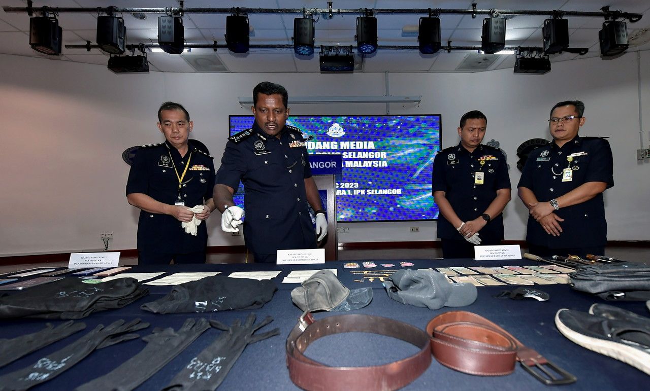 横行雪森州持械抢劫 警方逮捕5鸳鸯匪