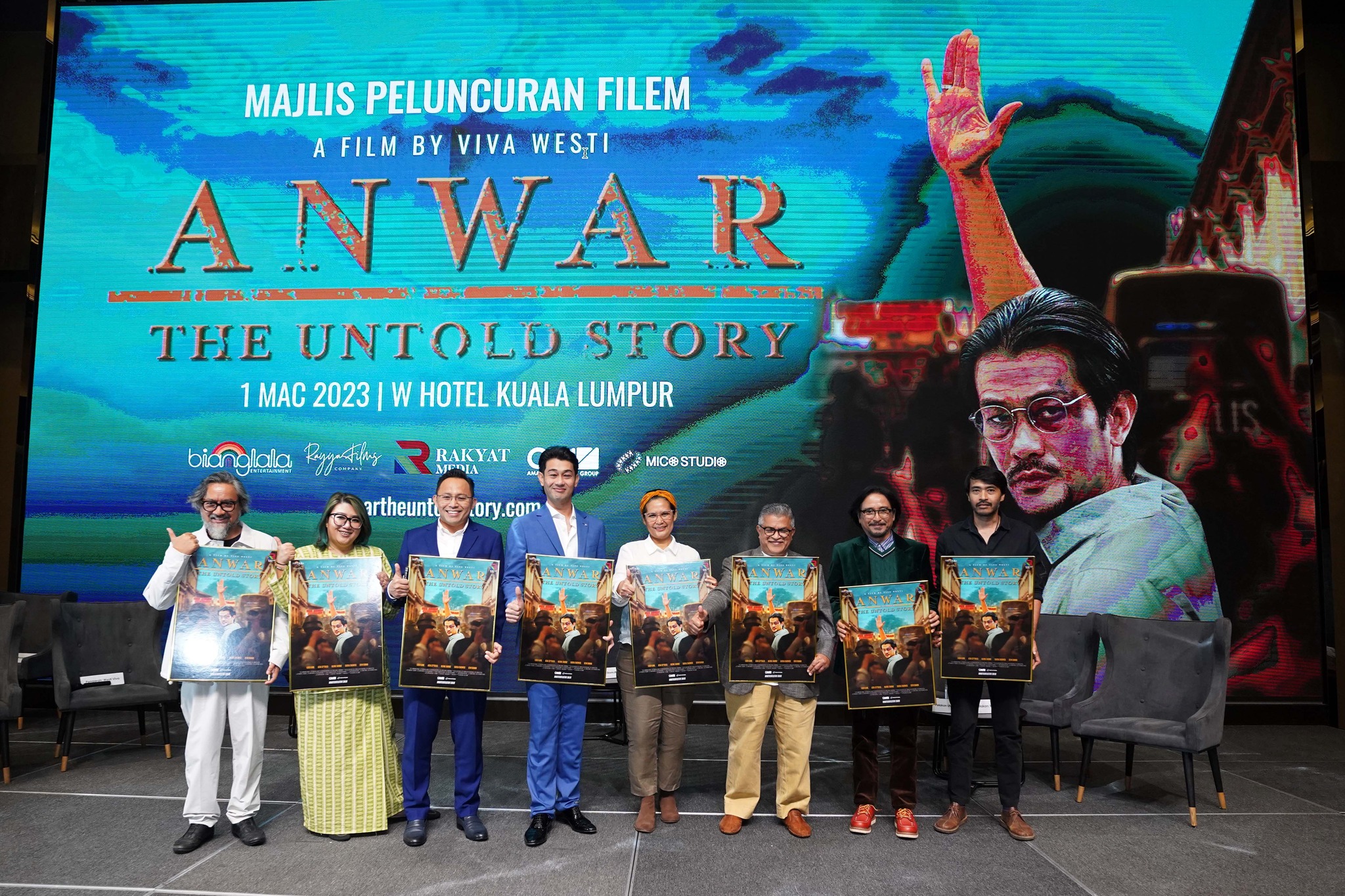 Filem Anwar, The Untold Story ditayang khas malam ini di Pavilion KL
